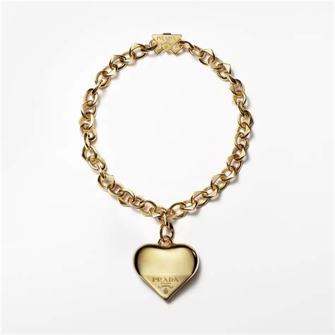 prada necklace red heart|prada eternal gold necklace.